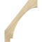 Ekena Millwork 4"W x 22"D x 28"H Imperial Rough Sawn Knee Brace, Douglas Fir BRC04X22X28IMP00RDF - alternate 3